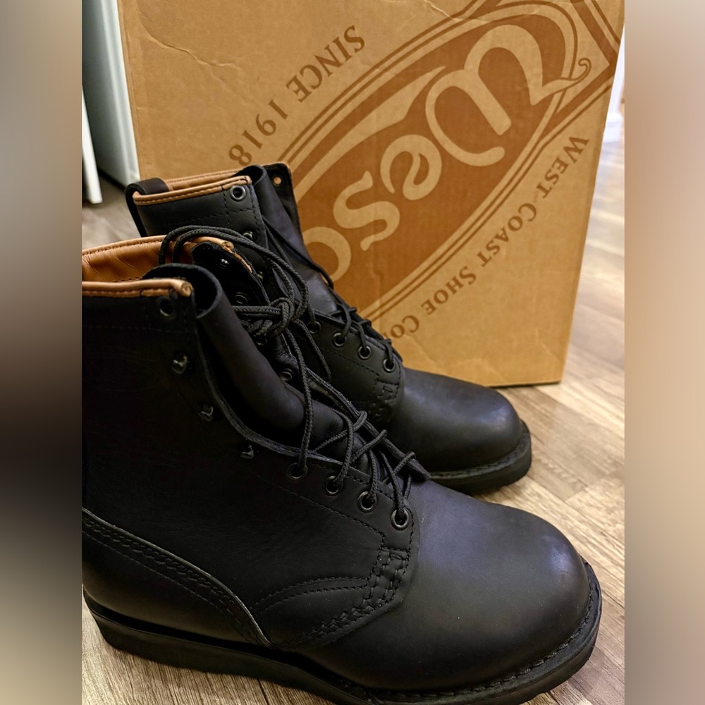 BNIB Men’s Wesco Custom Jobmaster Boots US7